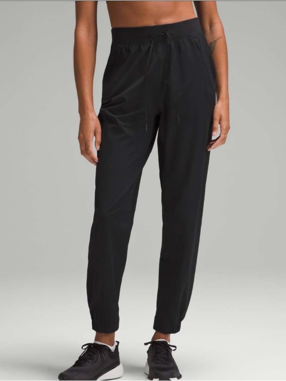 Lululemon License to Train High-Rise Pant Jogger Track Black Size 8 - Picture 2 of 10